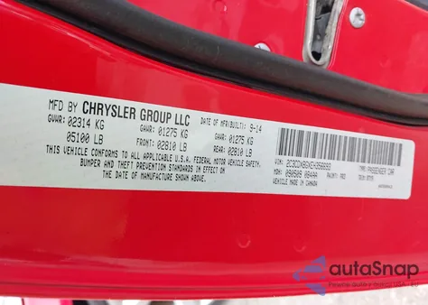 2014 Dodge Charger Se z USA, uszkodzony, nr VIN 2C3CDXBGXEH356693